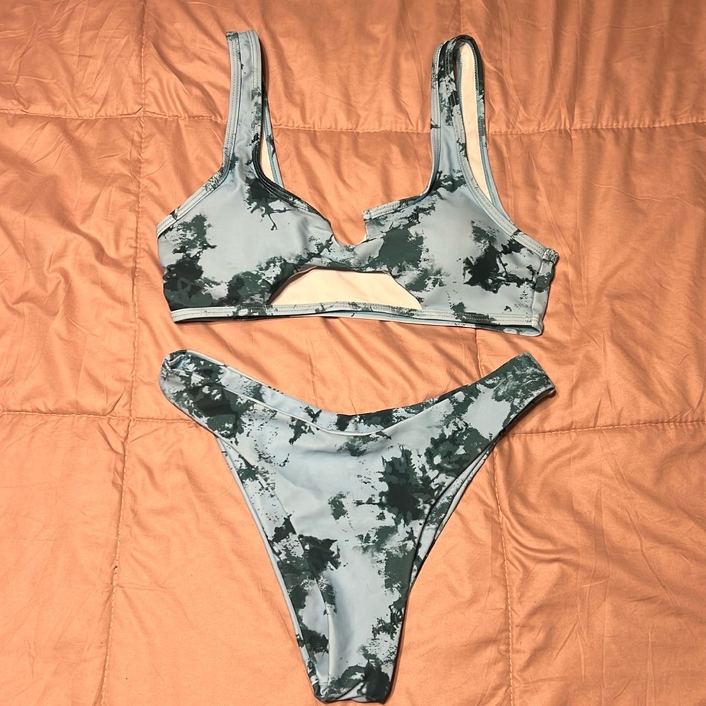 Woman's Tie Dye Swim Suit